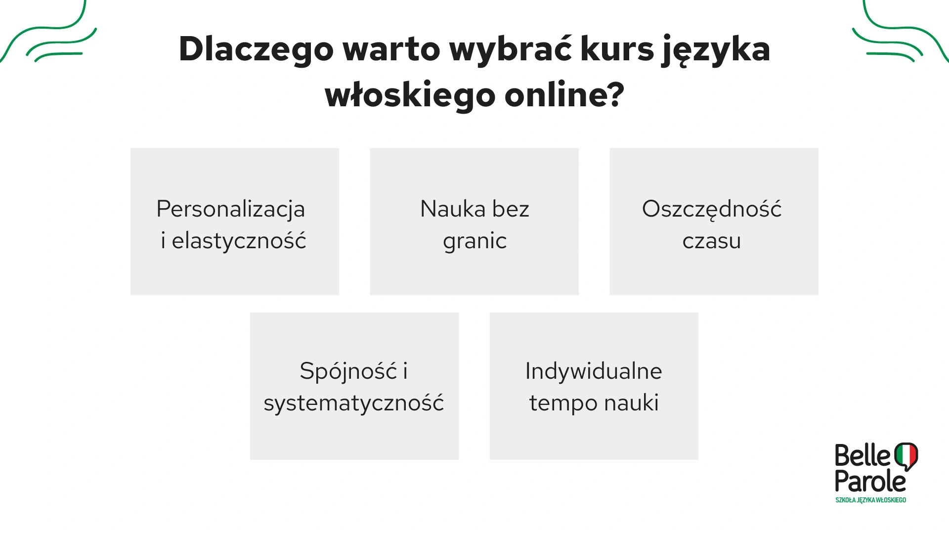 Dlaczego warto wybrać kurs języka włoskiego online?