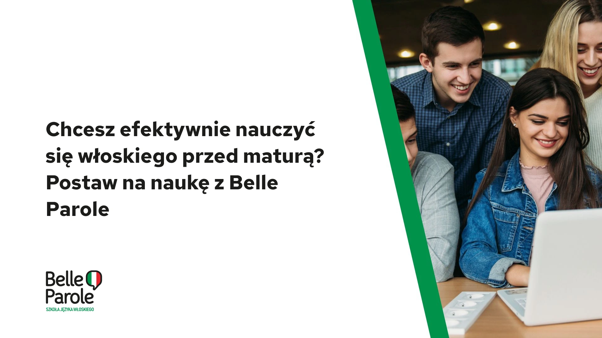 Język włoski - nauka do matury z Belle Parole