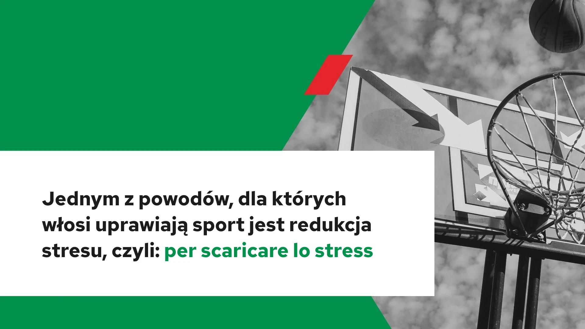 Po co włosi uprawiają sport?