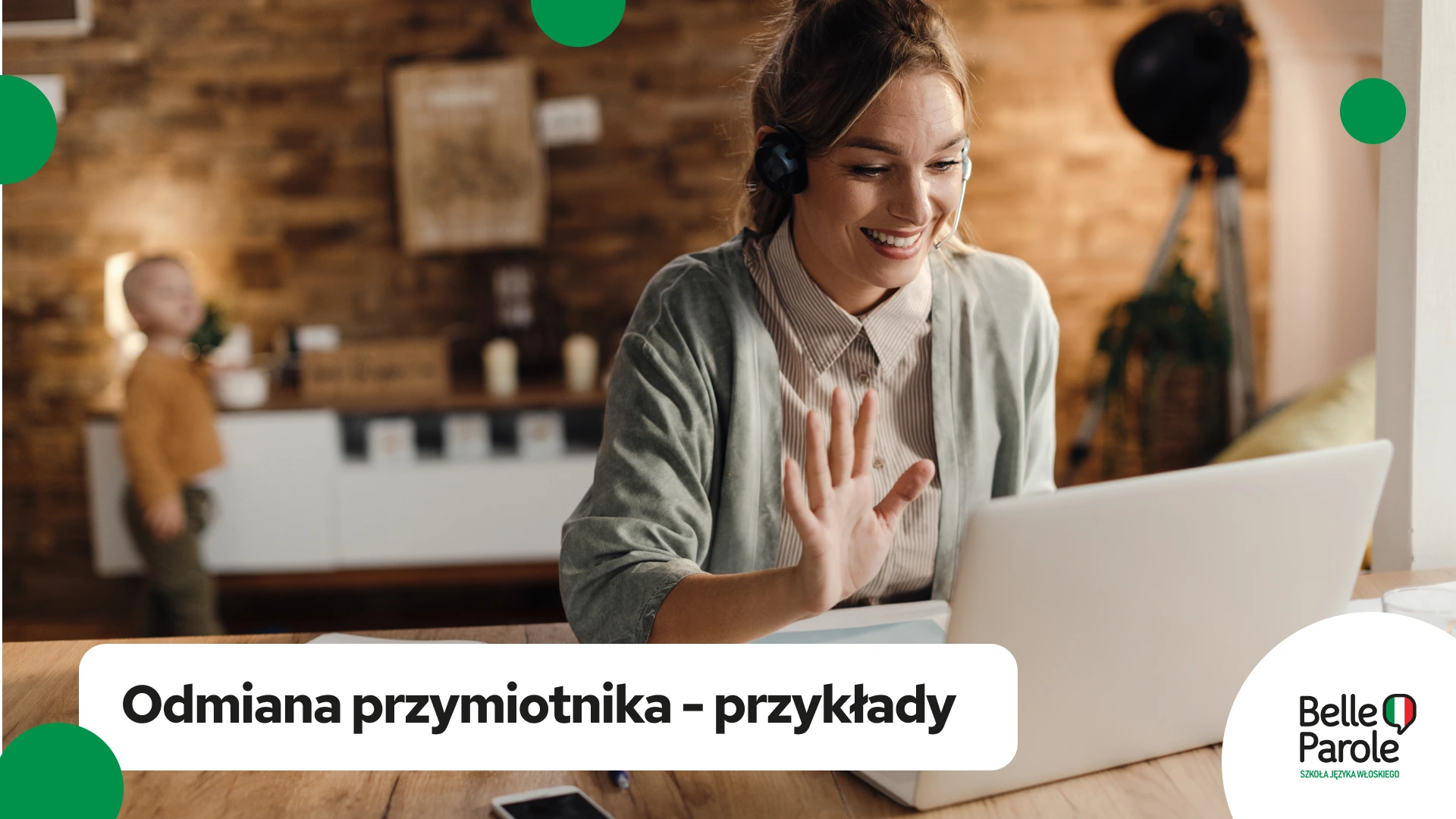 Odmiana przymiotnika na konkretnych przykładach