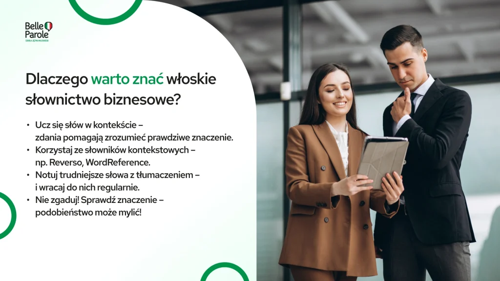 Dlaczego warto znać włoskie słownictwo biznesowe?