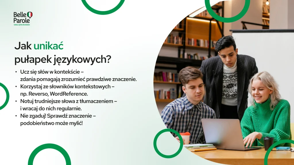 Jak unikać pułapek językowych?