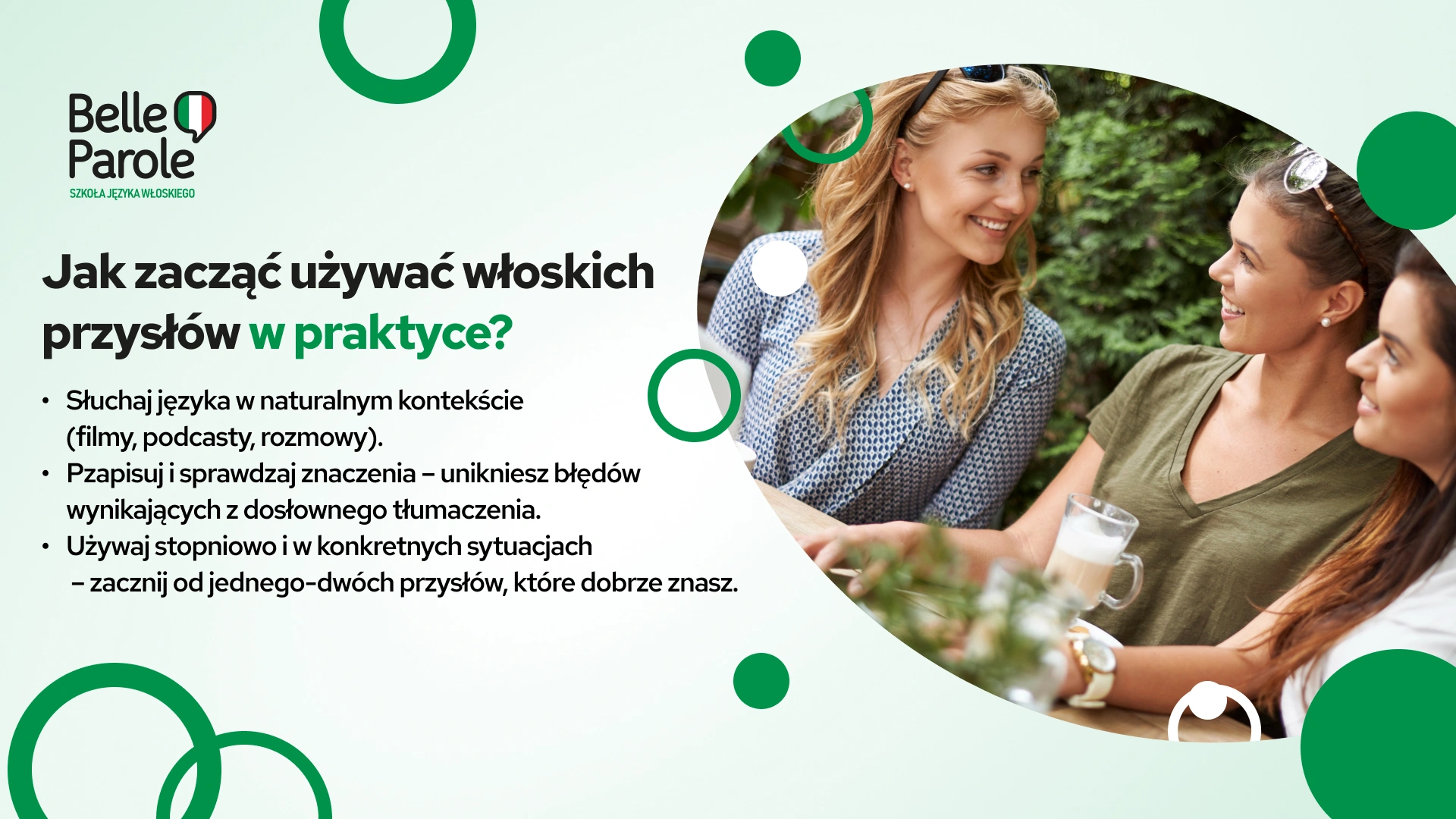 Jak zacząć używać włoskich przysłów w praktyce?