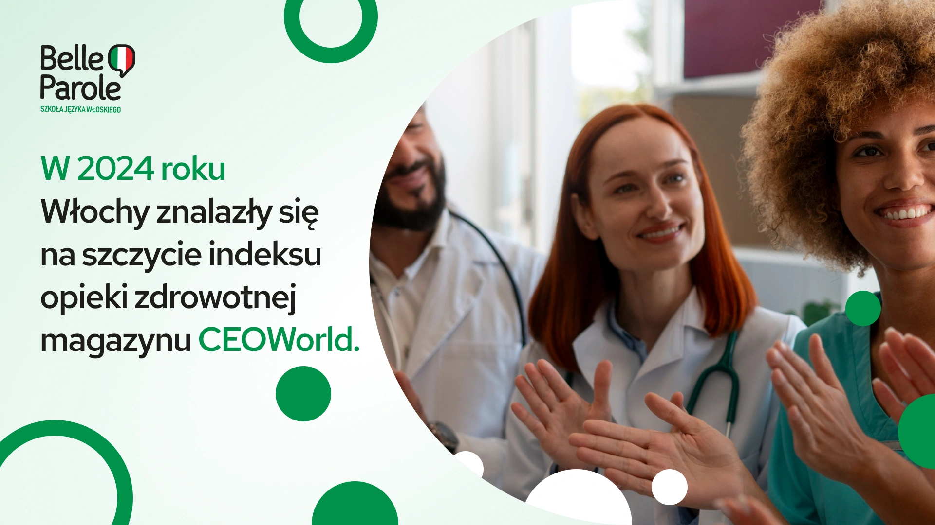 Indeks opieki zdrowotnej magazynu CEOWORLD 2024 (CEOWORLD Magazine's Health Care Index)