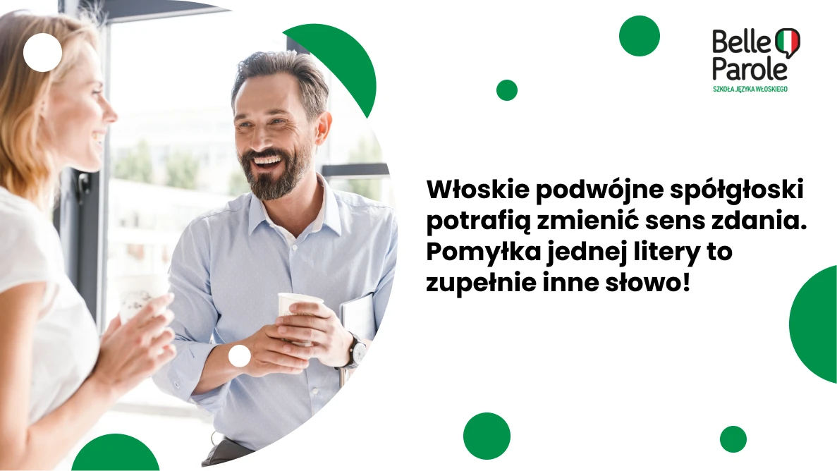 Podwójne spółgłoski - typowe błędy polaków uczących się włoskiego