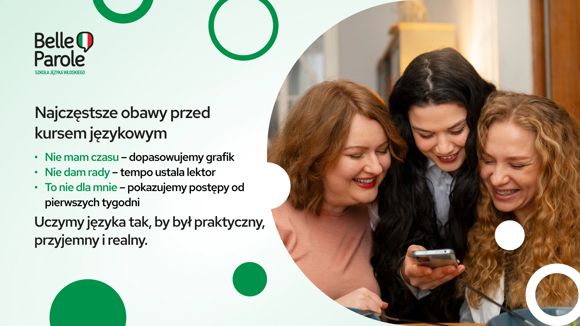 Najczęstsze obawy przed kursem językowym.