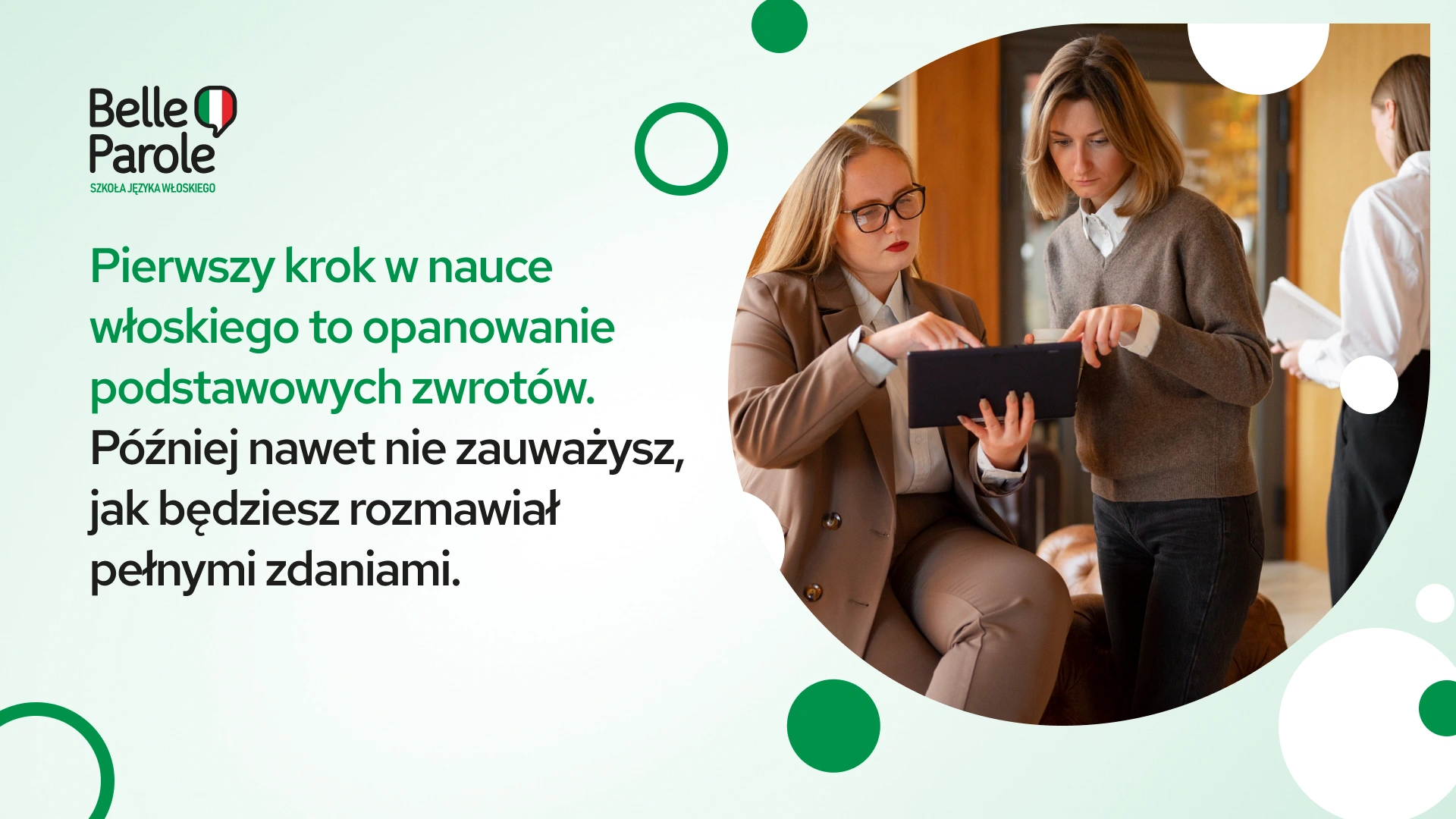 Zacznij od opanowania podstawowych słów i zwrotów