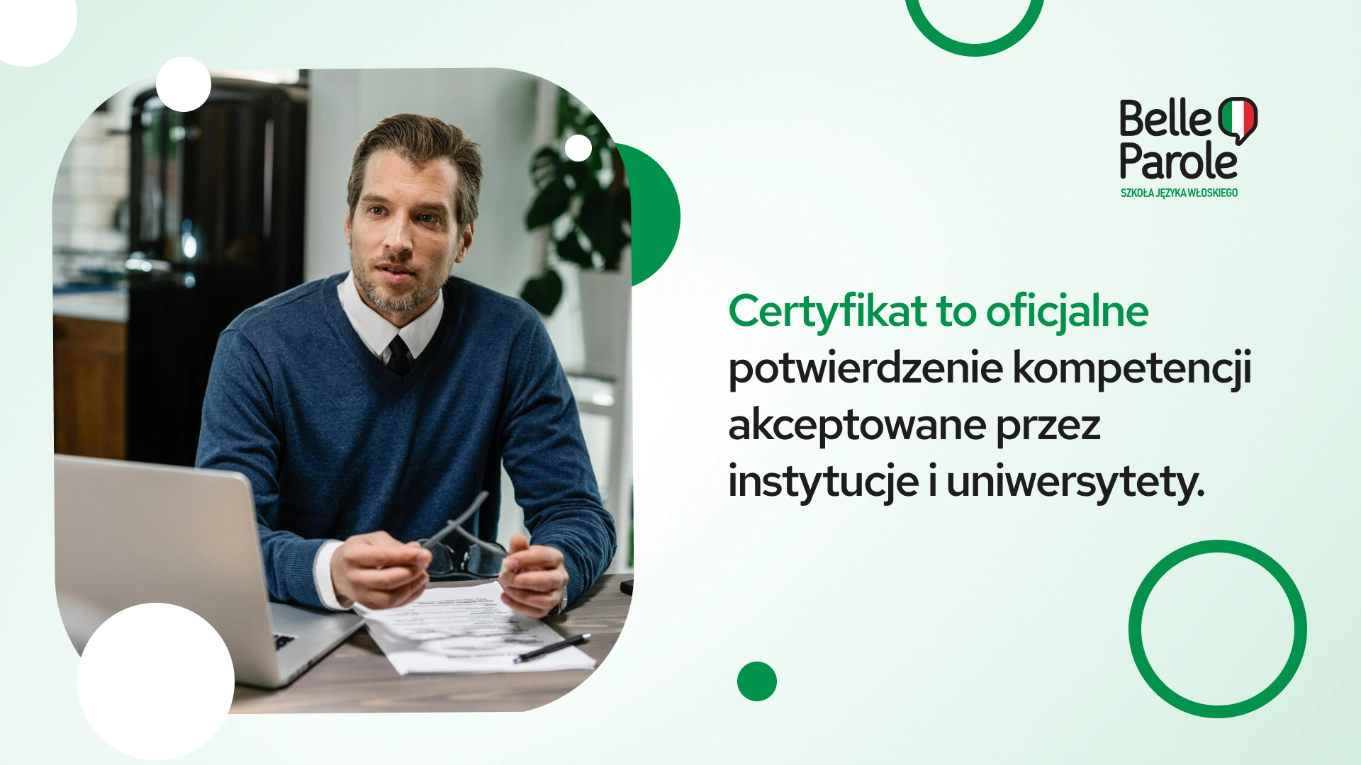 Co daje posiadanie certyfikatu?