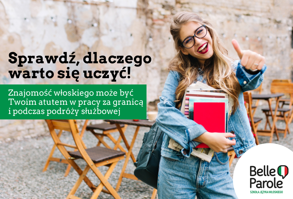 Znajomość włoskiego to Twój atut