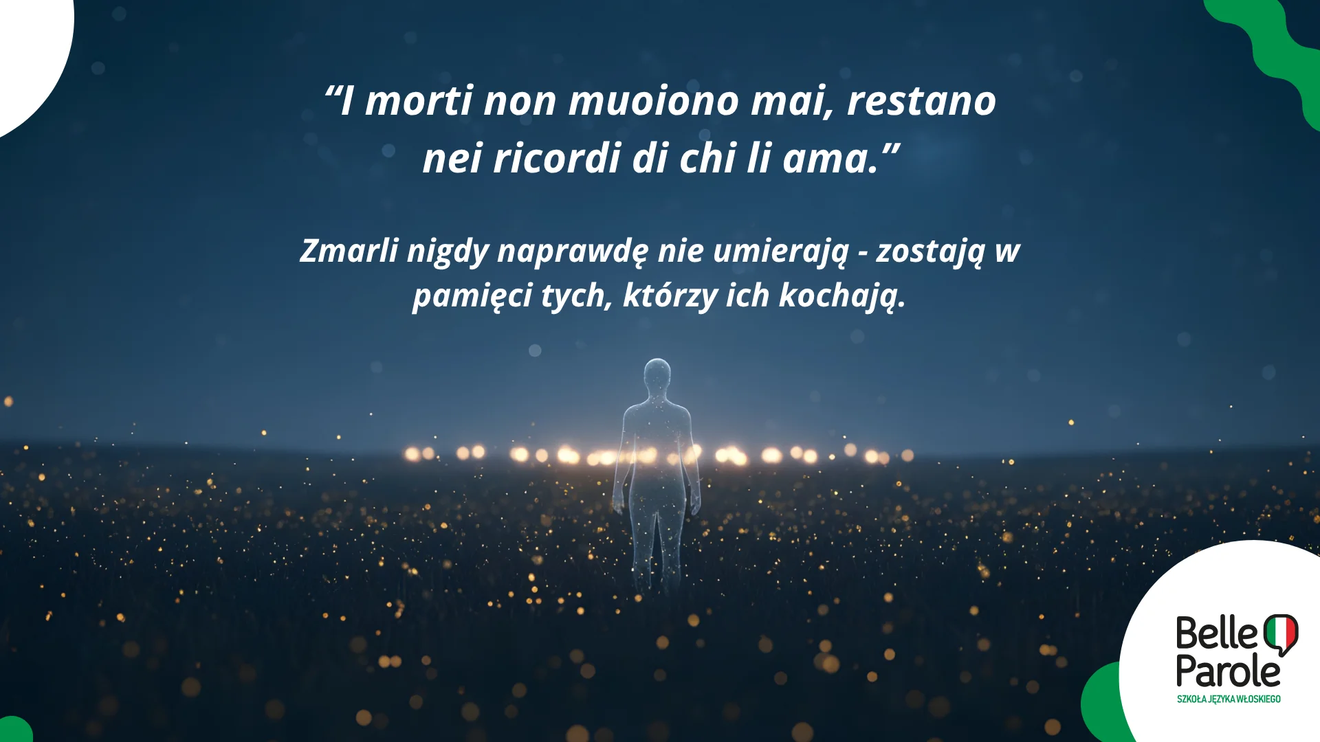 Cytat włoski z tłumaczeniem