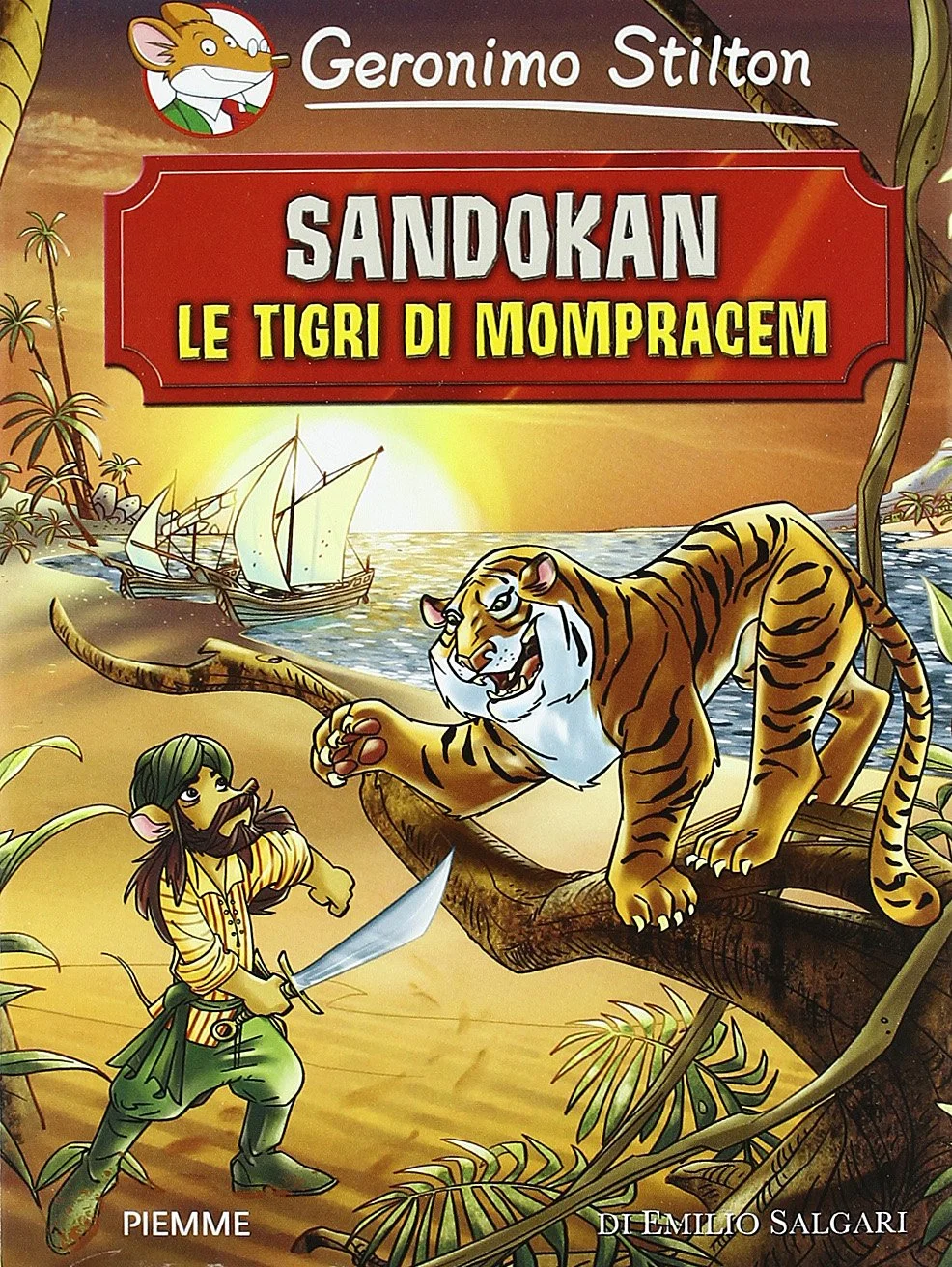 Amazon.com: Sandokan. Le tigri di Mompracem di Emilio Salgari ...