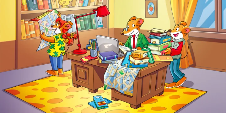 Da Geronimo Stilton schede di comprensione e rielaborazione creativa - LeggendoLeggendo