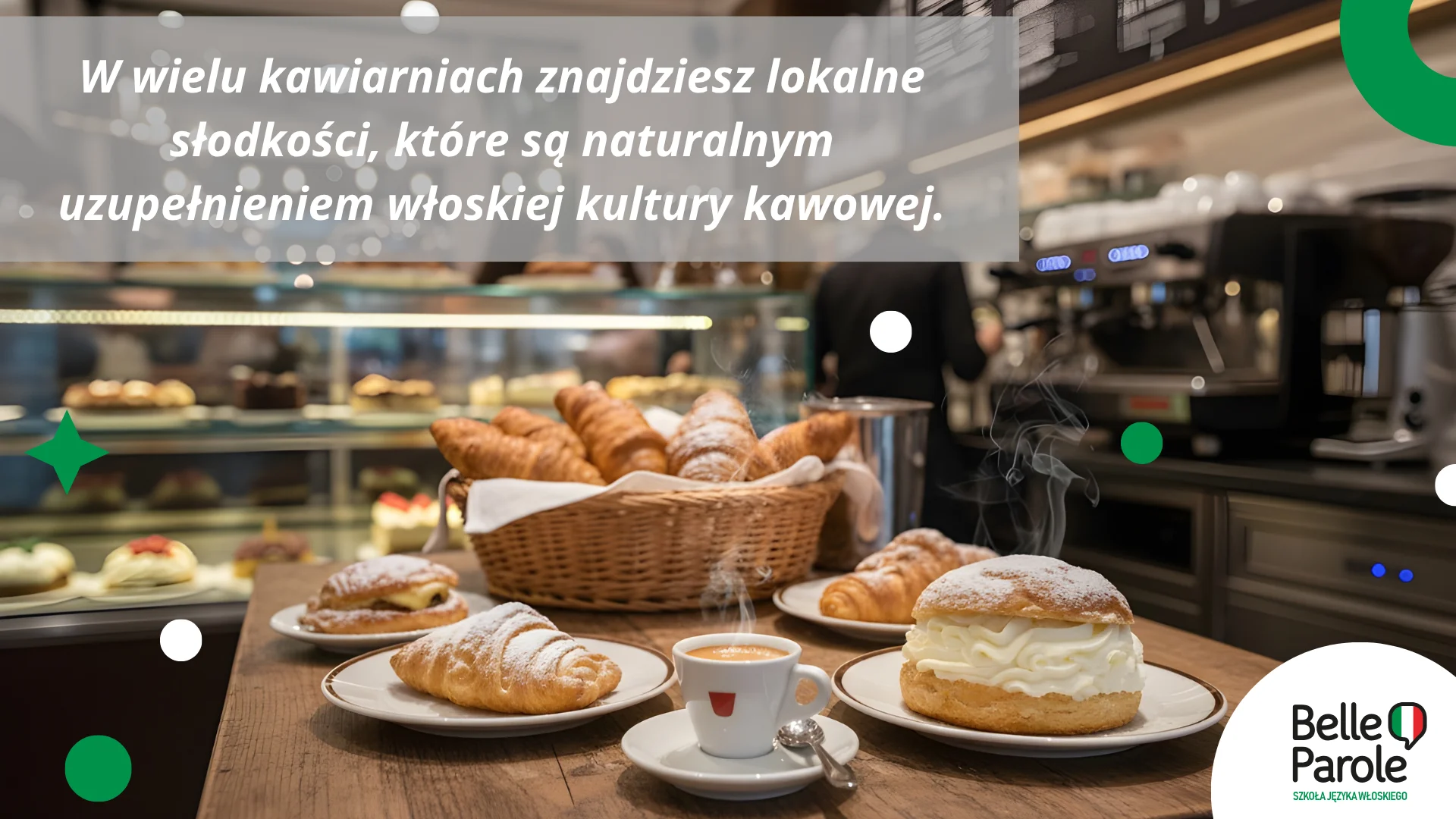 Słodkości w kawiarniach