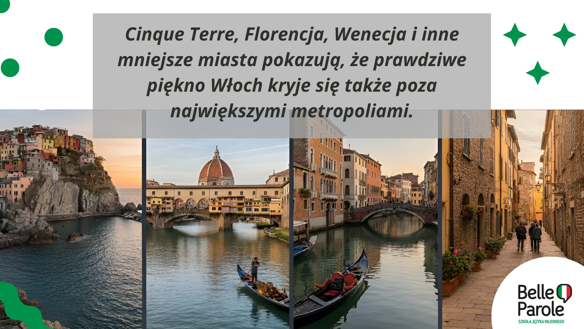 Mniejsze miejscowości też potrafią zachwycić