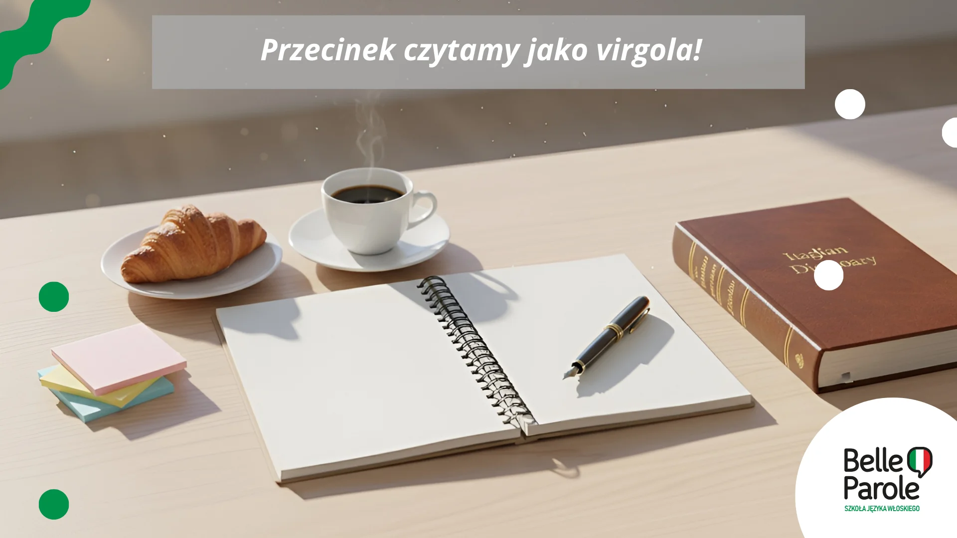 Przecinek czytamy jako virgola!