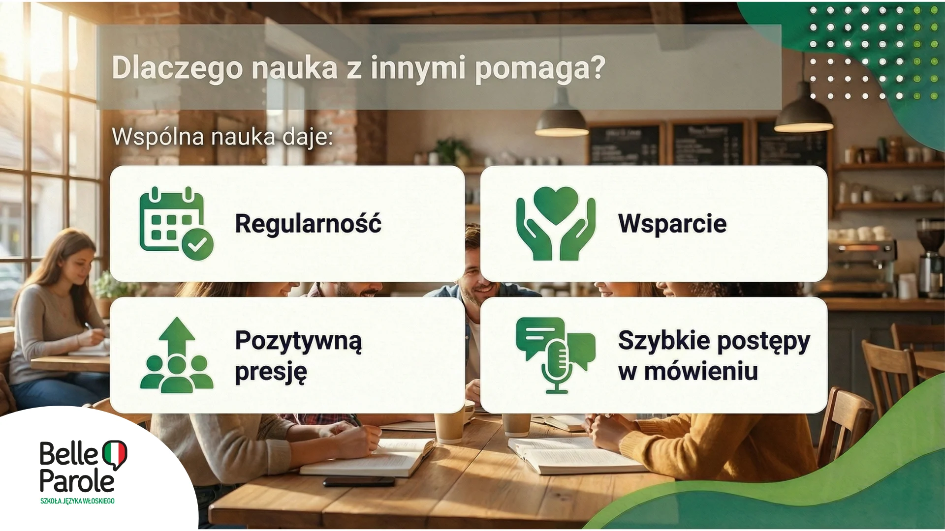 Dlaczego nauka z innymi pomaga?
