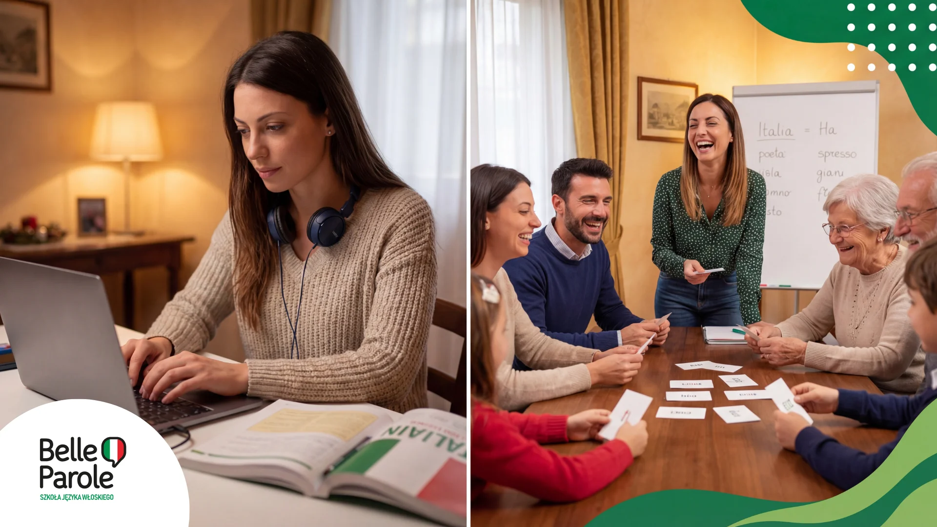 Nauka włoskiego indywidualnie czy w grupie?
