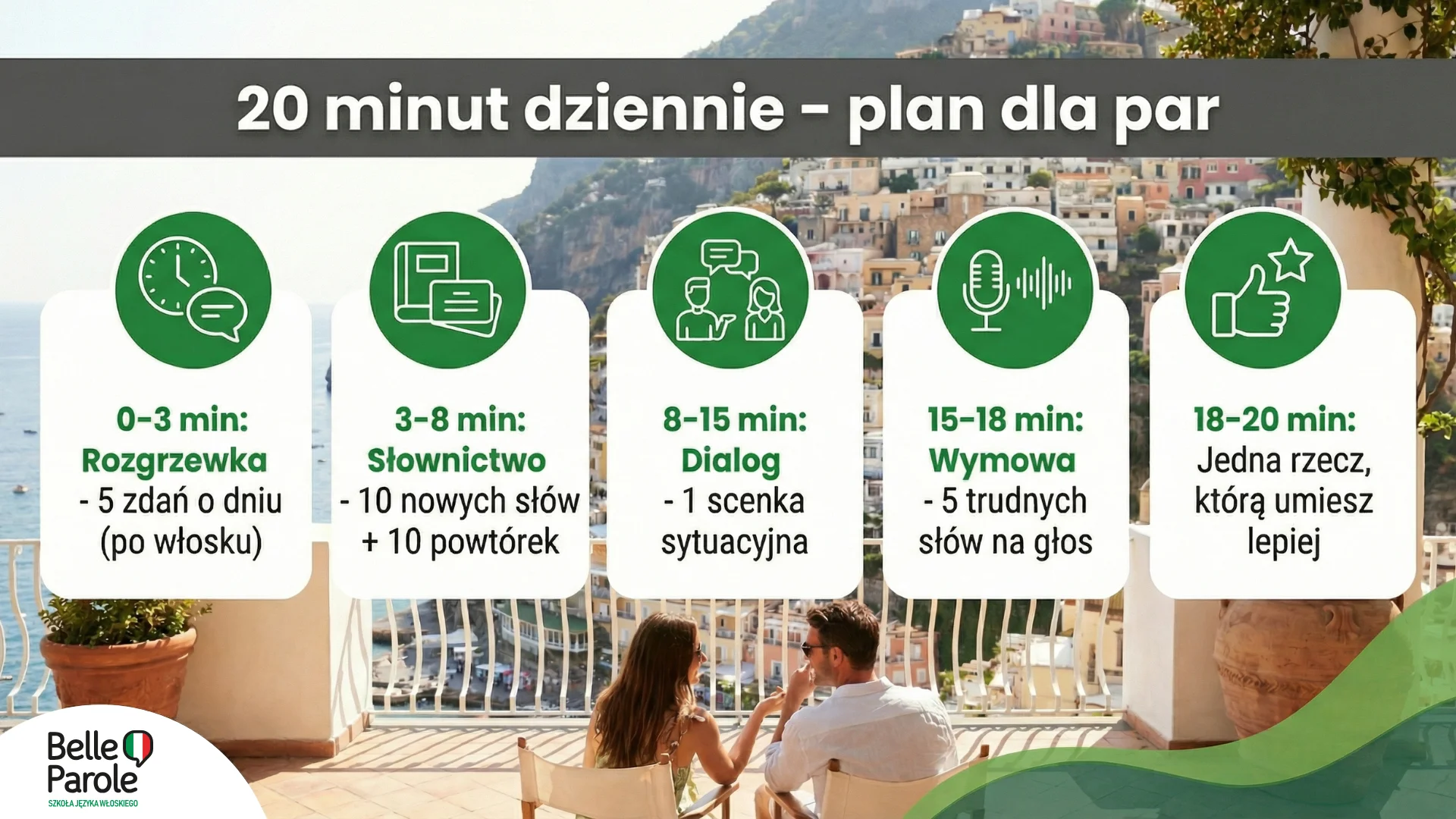 20 minut dziennie - plan dnia dla par