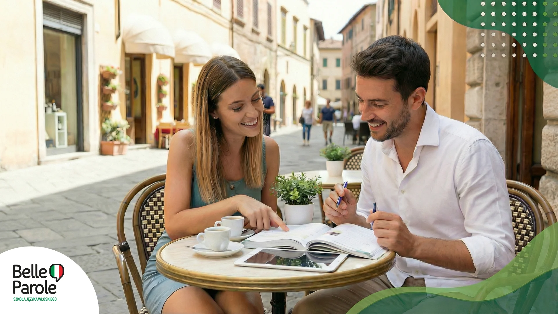 Nauka włoskiego w parze