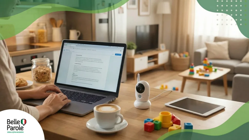 Nauka włoskiego dla zapracowanych rodziców