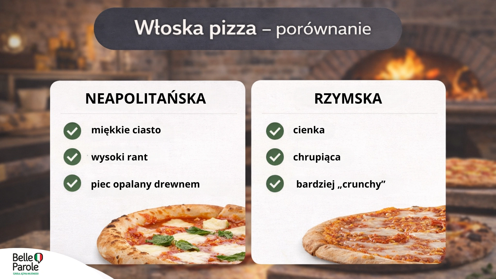 Włoska pizza - porównanie neapolitańska i rzymska